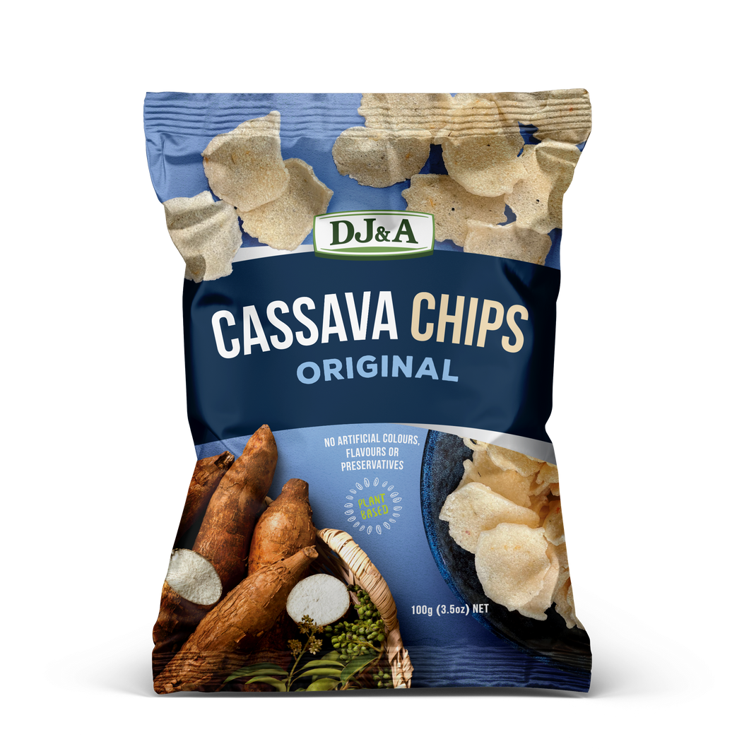 Cassava Vegetable Chips Original 100g