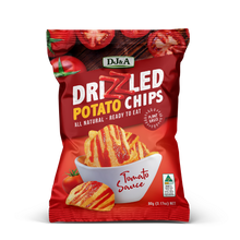 Load image into Gallery viewer, Drizzled Potato Chips Tomato Sauce 90g

