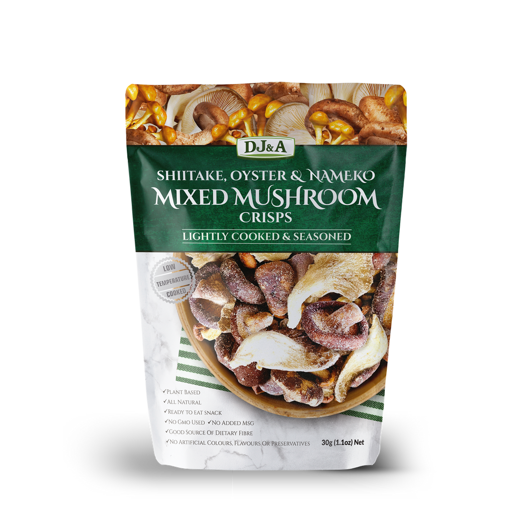 Mixed Mushroom Crisps 30g