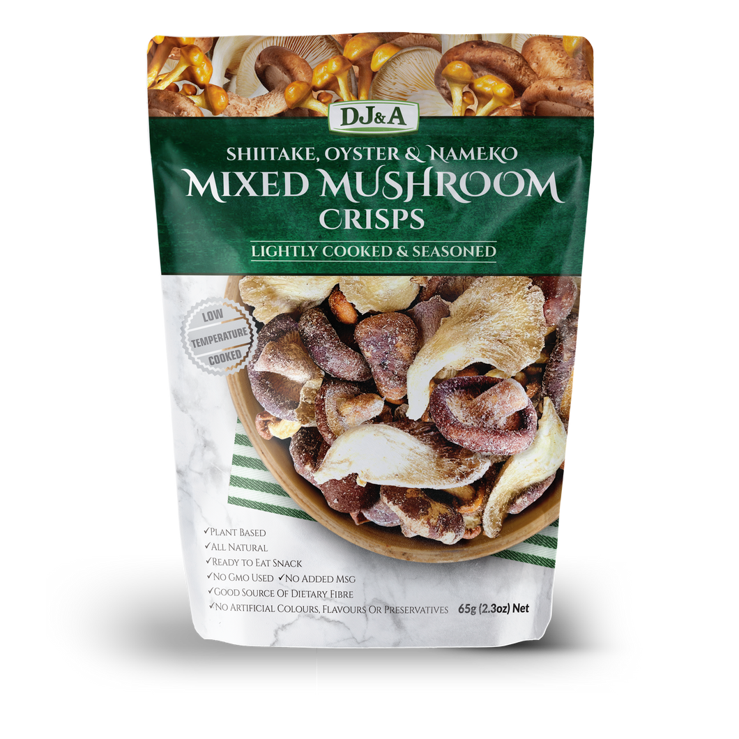 Mixed Mushroom Crisps 65g
