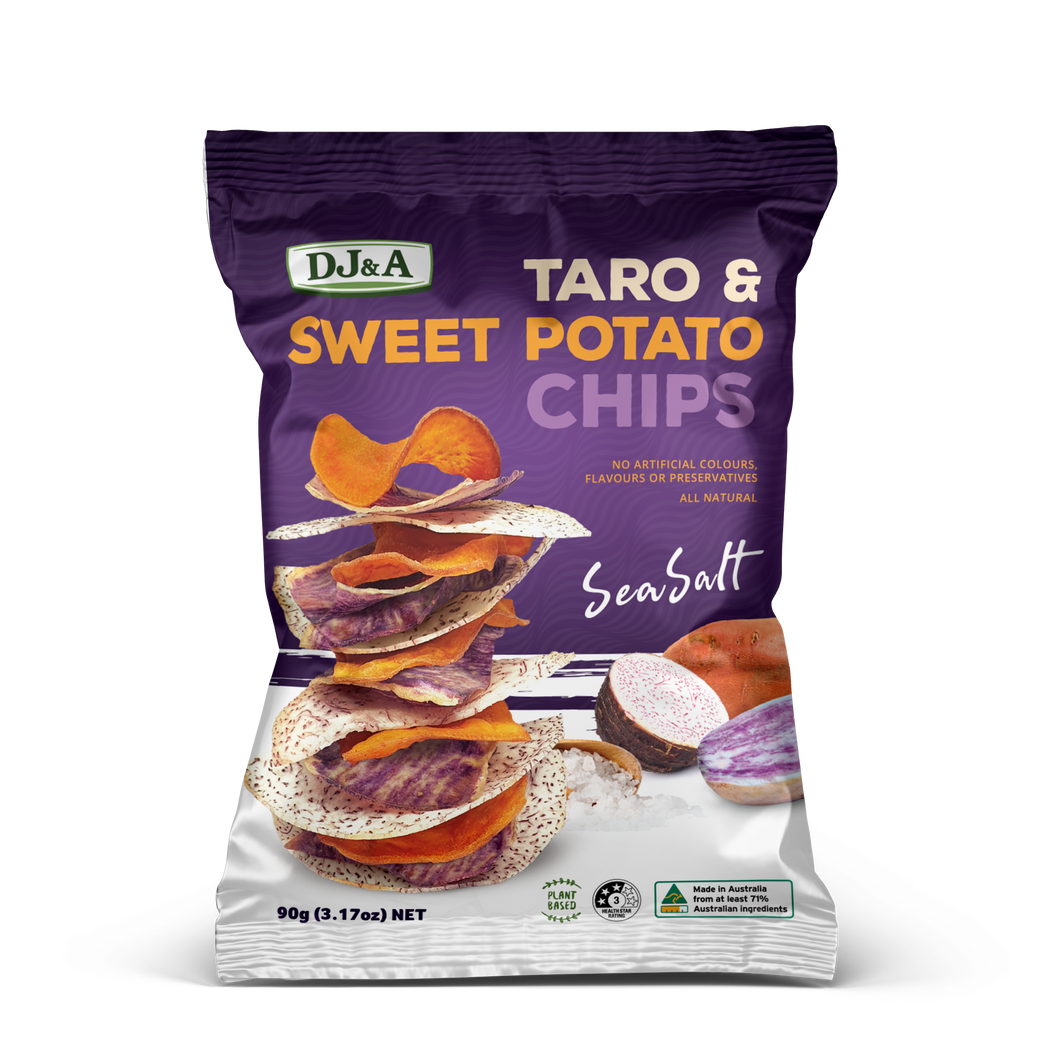 Taro & sweet Potato Chips 90g